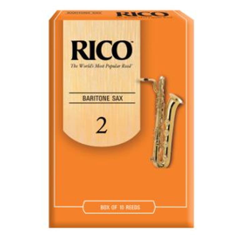 Rico RLA1020 Baritone Sax Reeds #2.0: 10-Pack