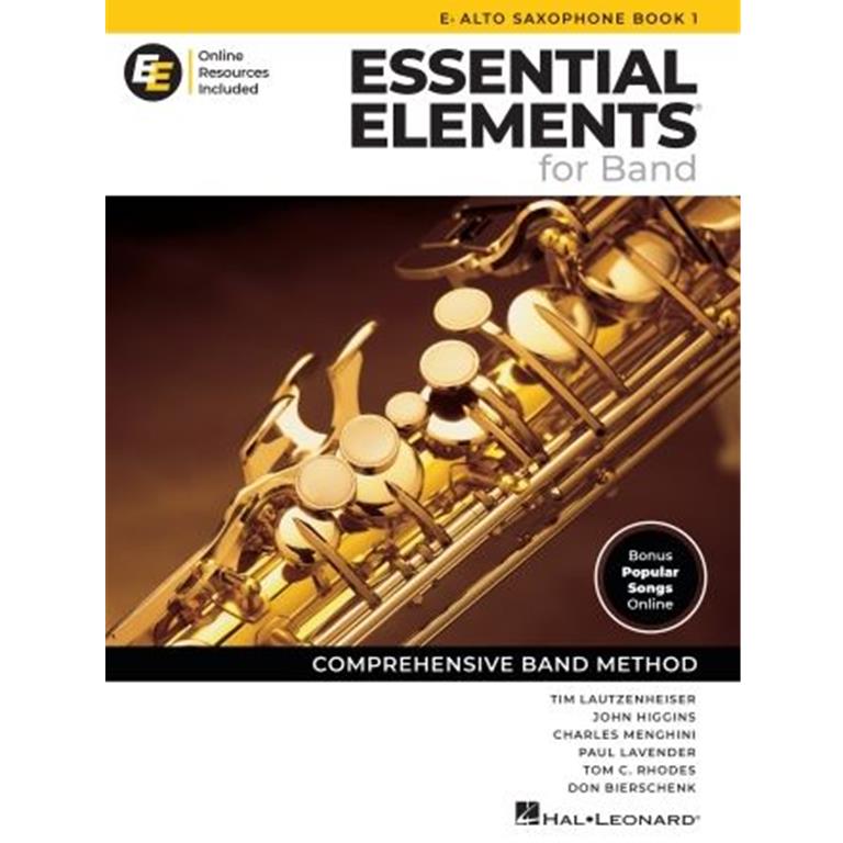Essential Elements for Band EEI, Book 1 - Eb Alto Saxophone