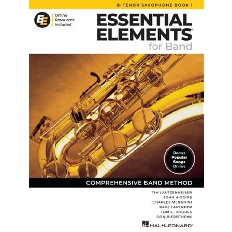 Essential Elements for Band EEI, Book 1 - Bb Tenor Saxophone