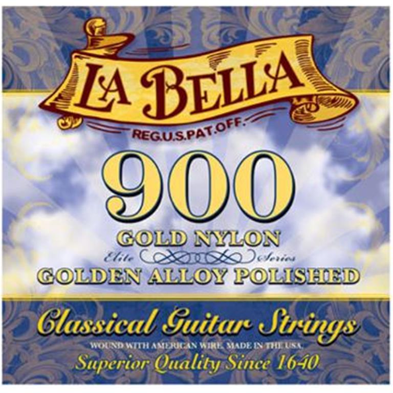 La Bella 900L Nylon Guitar Strings - Golden Superior Series